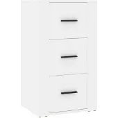 vidaXL Dressoir 40x33x70 cm bewerkt hout wit