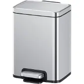 EKO - Madison pedaalemmer 6 liter - Stainless Steel Plastic - Misty mat RVS - Prullenbak