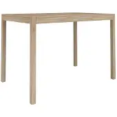 vidaXL Eettafel 110x70x75 cm massief acaciahout