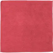 DDDDD Microvezeldoek Billie Red 30 x 30 cm (6-Delig)