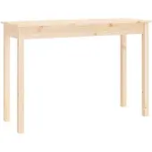 vidaXL Wandtafel 110x40x75 cm massief grenenhout