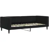 vidaXL Slaapbank 90x200 cm fluweel zwart