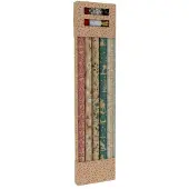 Merkloos Christmas Decoration kerst inpakpapier set - 11-dlg - kraftA‚ - Cadeaupapier