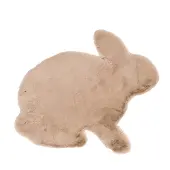 Karpi Vloerkleed Rabbit taupe 70x80 cm