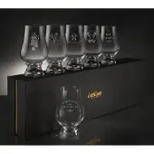 Glencairn Whiskyglazen gegraveerd SCOTLAND 6 stuks - Crystal Scotland