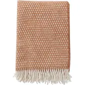 Klippan Yllefabrik Plaid Wol Knut Nougat