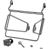 Steco Drager mand-mee ano look met over sized klem 254mm - ZILVER