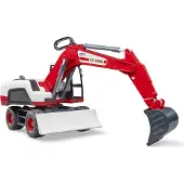 BRUDER Graafmachine baggeraar rood/wit rood Kunststof Bruder Speelgoedvoertuig