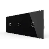 Livolo | Zwart | 1+1+1 | Dimmer | Smart Home - Bekijk hier!