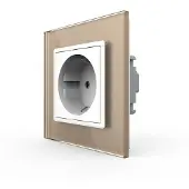 Livolo Wandcontactdoos | Goud/Wit | Stopcontact | Bekijk hier!