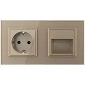 Livolo Wandverlichting | Wandcontactdoos | Goud | .nl