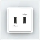 Livolo | Wit | SR | Tweevoudige USB oplader - Bekijk hier!