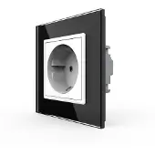 Livolo Wandcontactdoos | Zwart/Wit | Stopcontact | .nl | Bekijk hier!