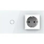 Livolo Schakelaar met Wandcontactdoos | Wit | .nl | Bekijk hier!