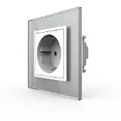 Livolo Wandcontactdoos | Grijs/Wit | Stopcontact | .nl | Bekijk hier!