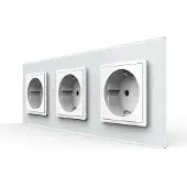 Livolo Wandcontactdoos | Wit | 3-voudig Stopcontact | Bekijk hier! |