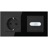 Livolo Bewegingsmelder | Wandcontactdoos | Aan/Uit | Zwart | .nl