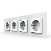 Livolo Wandcontactdoos | Wit | 4-voudig Stopcontact | Bekijk hier! |