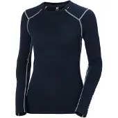 Helly Hansen Ondershirt Women Lifa Merino Midweight Crew Navy 2024-XL