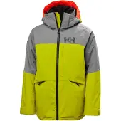 Helly Hansen Summit, ski-jas, junior, geelgroen
