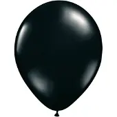 Folat Ballonnen - 30 cm - 100 stuks - zwart
