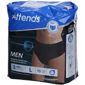 Attends Men discreet underwear zwart maat L