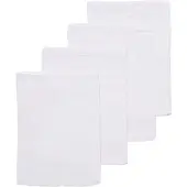HEMA 4-pak Hydrofiel Washandjes (wit)