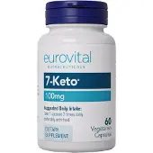 EuroVital 7-KETO DHEA 100 mg (60 Capsules) - dhea - dhea