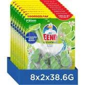 Wc Eend 8x Toiletblok Active Clean Duopack Citrus 2 stuks