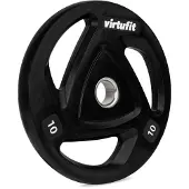 VirtuFit Olympische Rubberen Halterschijf - 10 kg