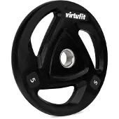 VirtuFit Olympische Rubberen Halterschijf - 5 kg