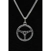 MOOYE ® - Collectie Zilveren Sportstuur ketting hanger - 2