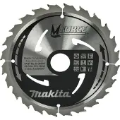 Makita Cirkelzaagblad voor Hout | Mforce | Ø 185mm Asgat 30mm 24T - B-32035