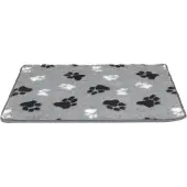 Hundos Vetbed - Met Voetprint - Beige / Grijs