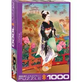 Eurographics Puzzel Higasa - Haruyo Morita - 1000 stukjes, kunst