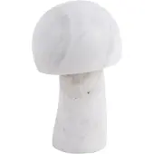 PT Living Decoratie Statue Mushroom Small Marble White
