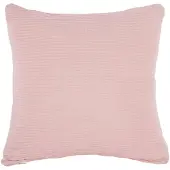 PT Living Sierkussen Zigzag Knitted Cotton Soft Pink