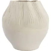 Light & Living Pot deco Ø39,5x41 cm ACDA naturel (Wit, 39.5x41x39.5cm)