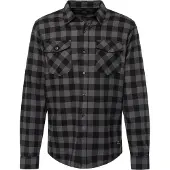 Vintage Industries Overhemd 'Harley' stone grey / zwart