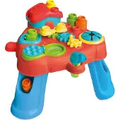 Clementoni - Soft Clemmy - Bumba Interactieve activiteitentafel - Zintuigelijk speelgoed - vanaf 10 maanden
