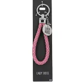 Depesche - Sleutelhanger "Do not forget me!" - motief 012 met de tekst "Lady Boss"