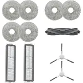 Dreame accessoire set voor L10 Prime/L10s Ultra/L10 Ultra, bestaande uit: 1 x hoofdborstel, 2 x zijborstels