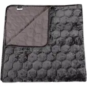 Unique living Bedsprei Peggy - Donkergrijs 170 x 220 cm