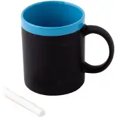 Out of the blue Memo Mok 220 Ml Keramiek 12 Cm Zwart/Blauw