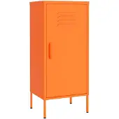 vidaXL Opbergkast 42,5x35x101,5 cm staal oranje