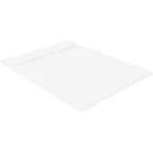 Luca Varess Dandy douchebak 120 x 90 cm composietmarmer mat wit rock structuur