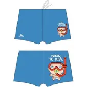 Turbo Born To Dive Swimming Boxer Blauw XL Man