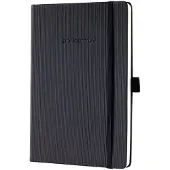 Sigel Notitieboek Conceptum CO120 A5 zwart blanco | 5 stuks