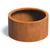 HetTuinstel.nl Cortenstaal plantenbak Ø80x40cm - Zonder bodem