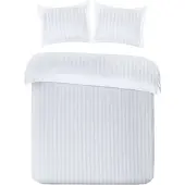 Papillon Dekbedovertrek Uni Wit Satijn-200 x 200 / 220 cm | 2-Persoons